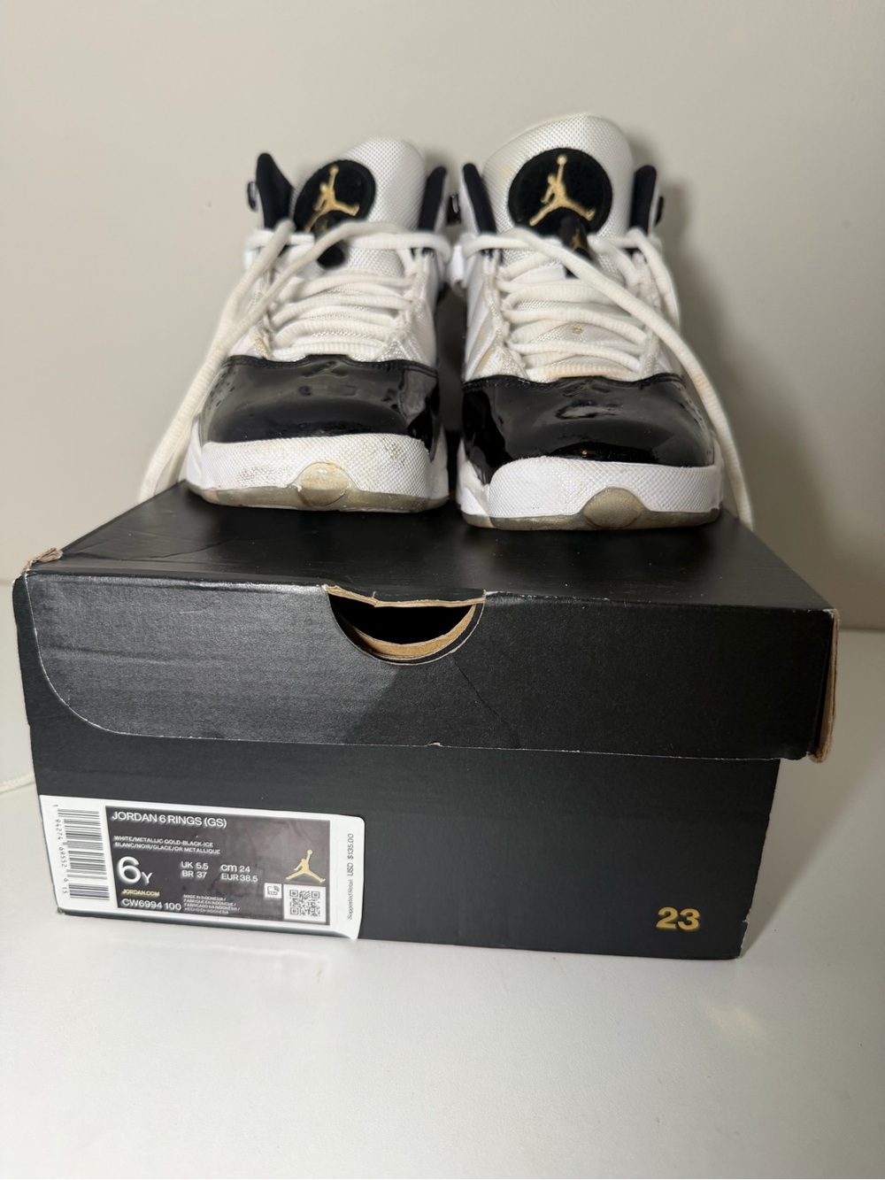 Jordan 6 Rings (GS) - Picture 6 of 7